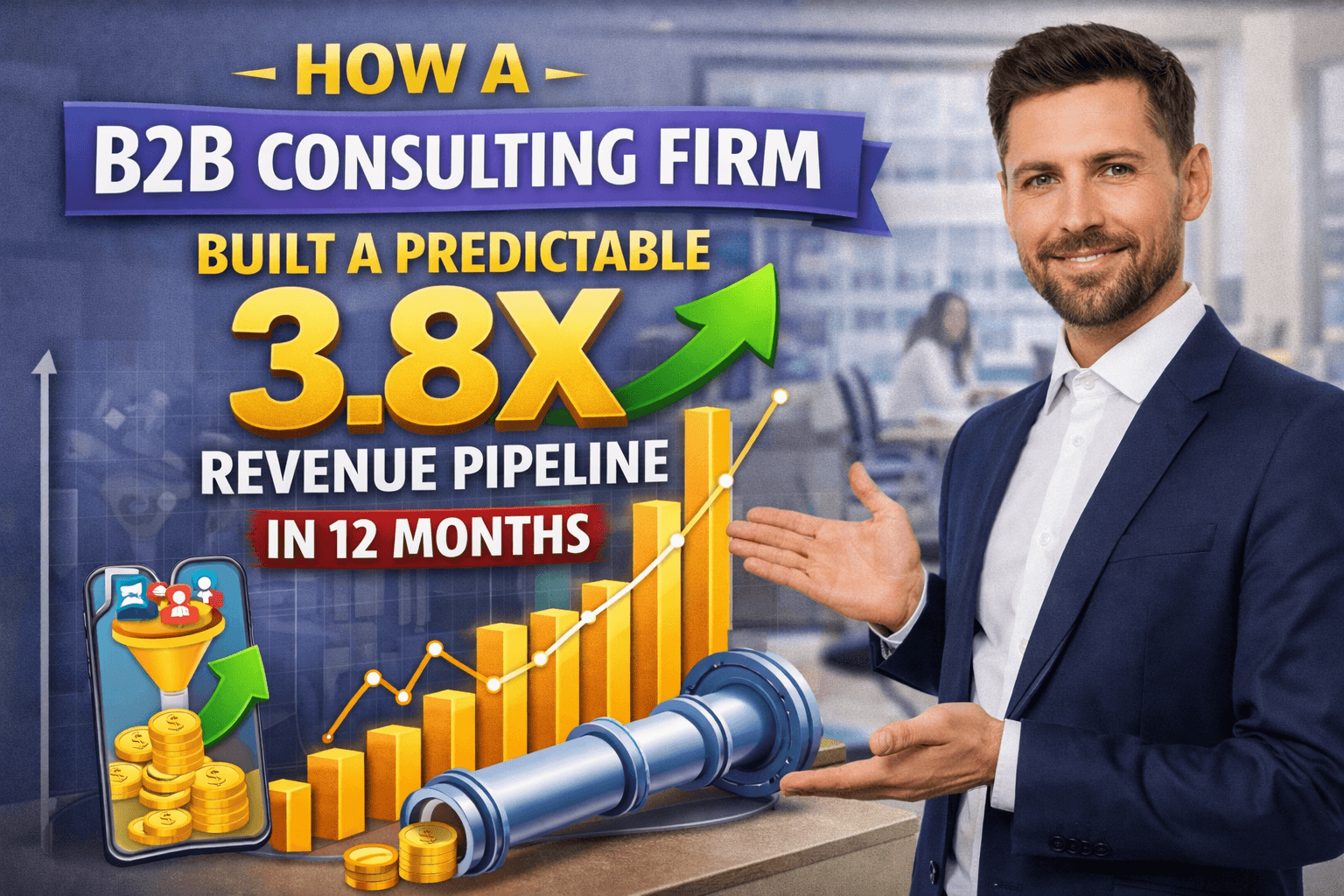 How a B2B Consulting Firm Built a 3.8X Revenue Pipeline and Finally Achieved Predictable Growth